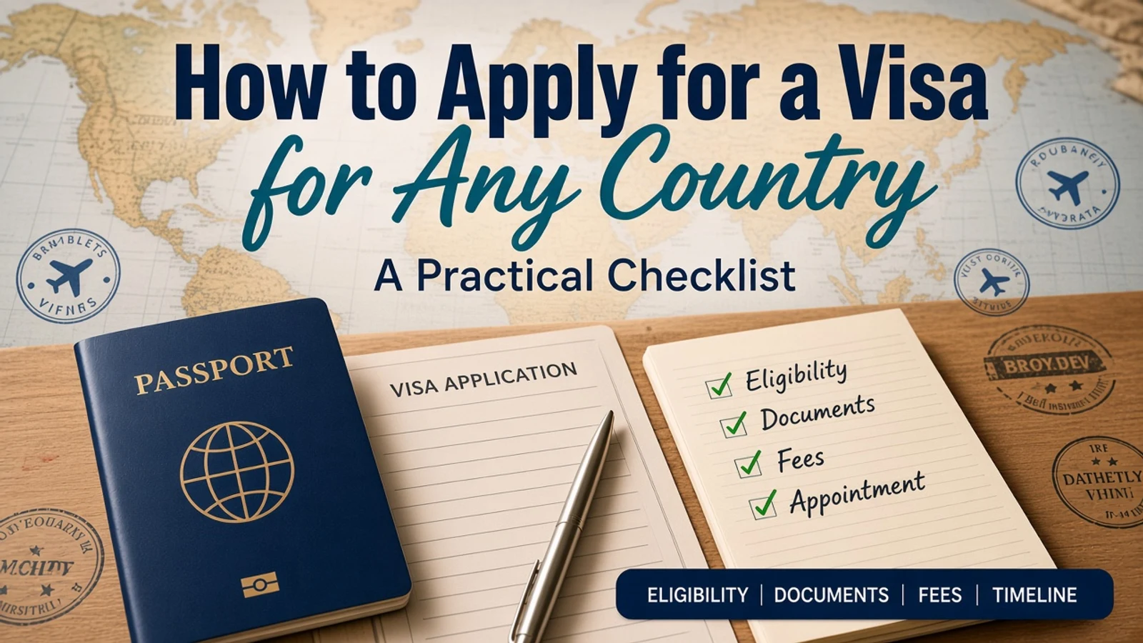 How to Apply for a Visa for Any Country