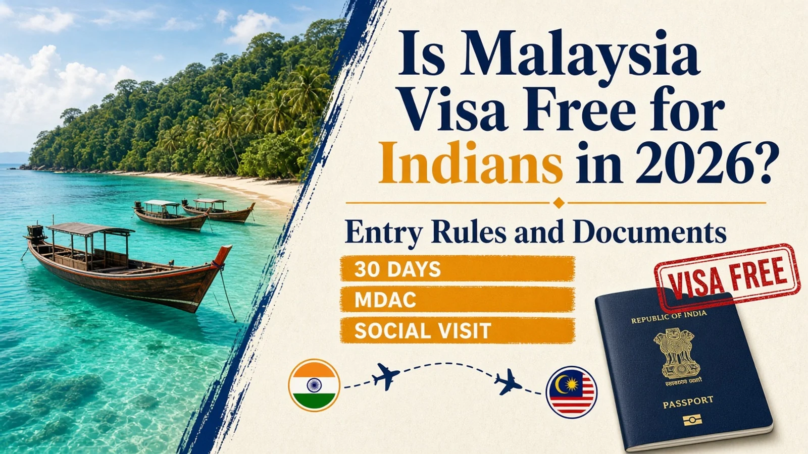 Is Malaysia Visa Free for Indians in 2026?