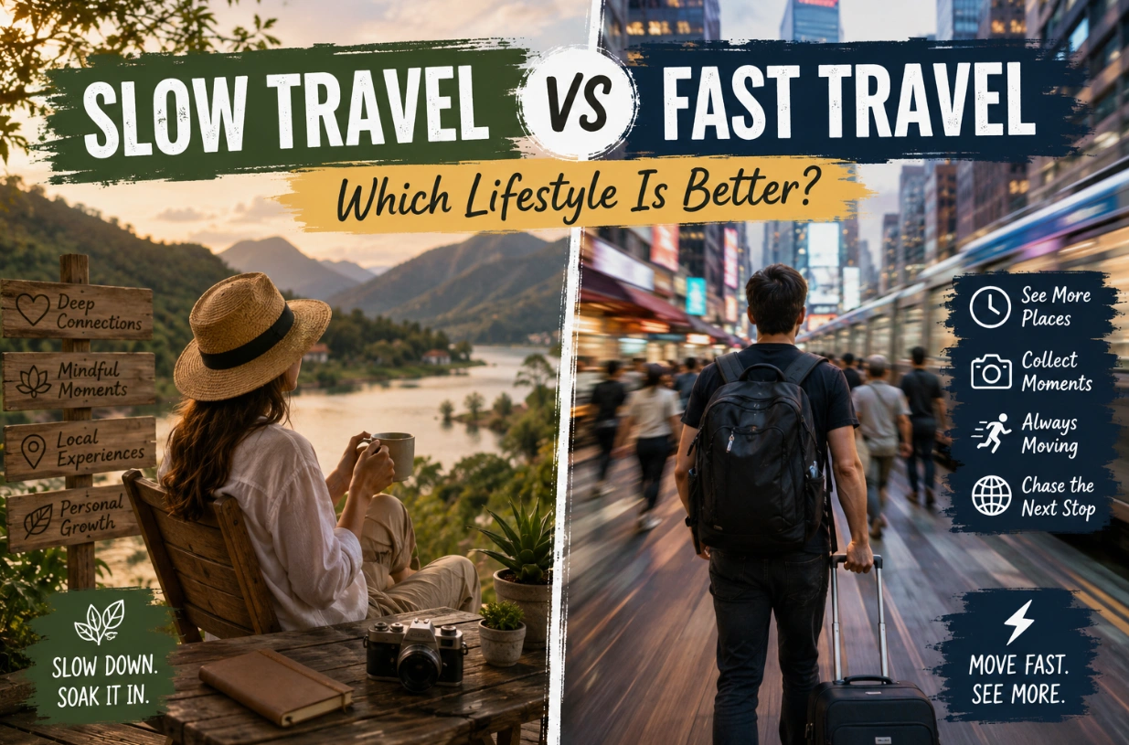 Slow Travel vs Fast Travel: Why I Prefer Staying Longer in One Place